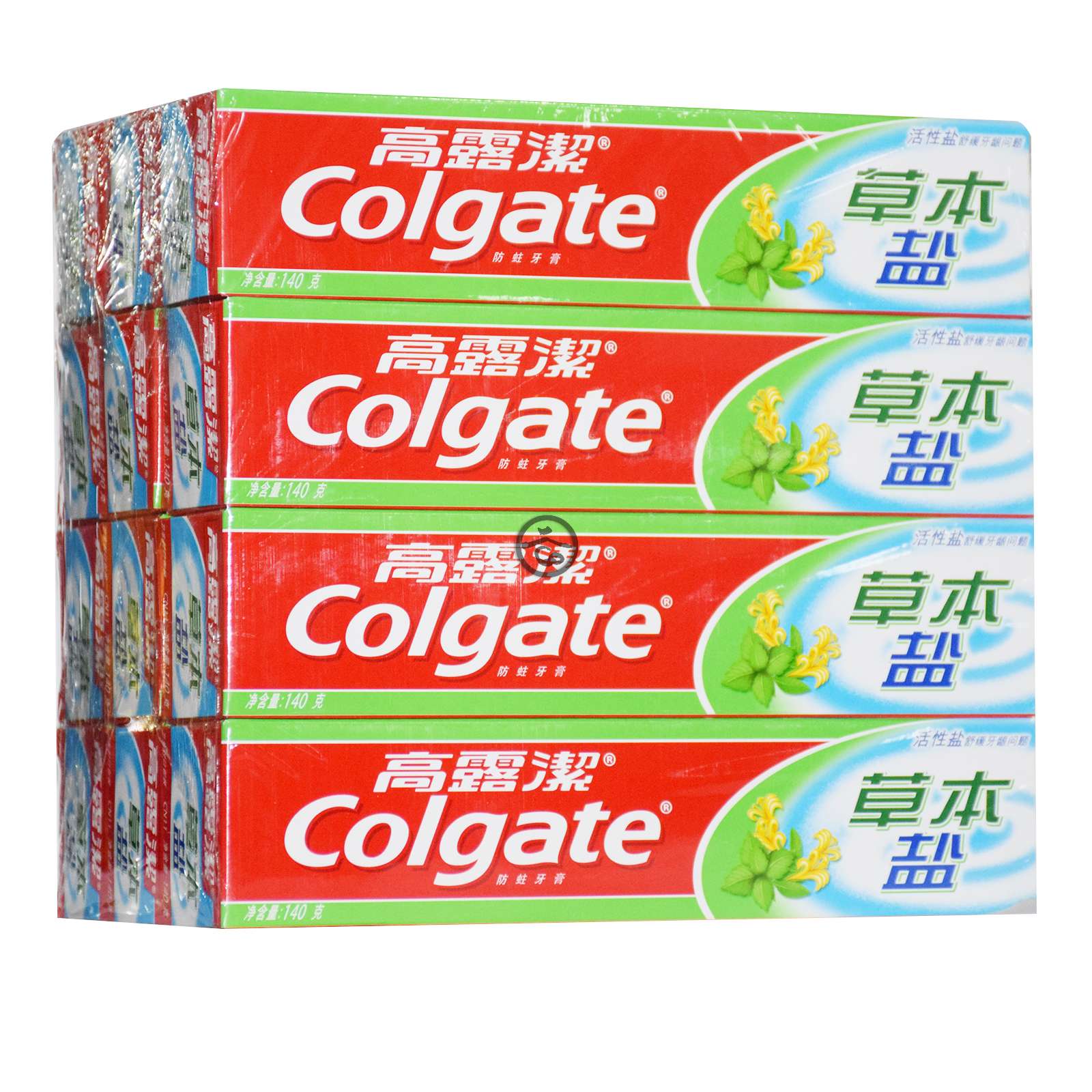 140g高露洁草本盐牙膏1*12